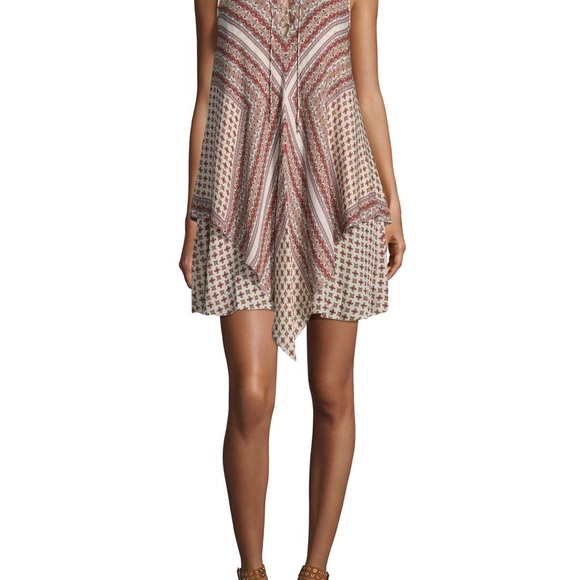 Derek Lam 10 Crosby Silk Lace-up Dress - Picture 5 of 5